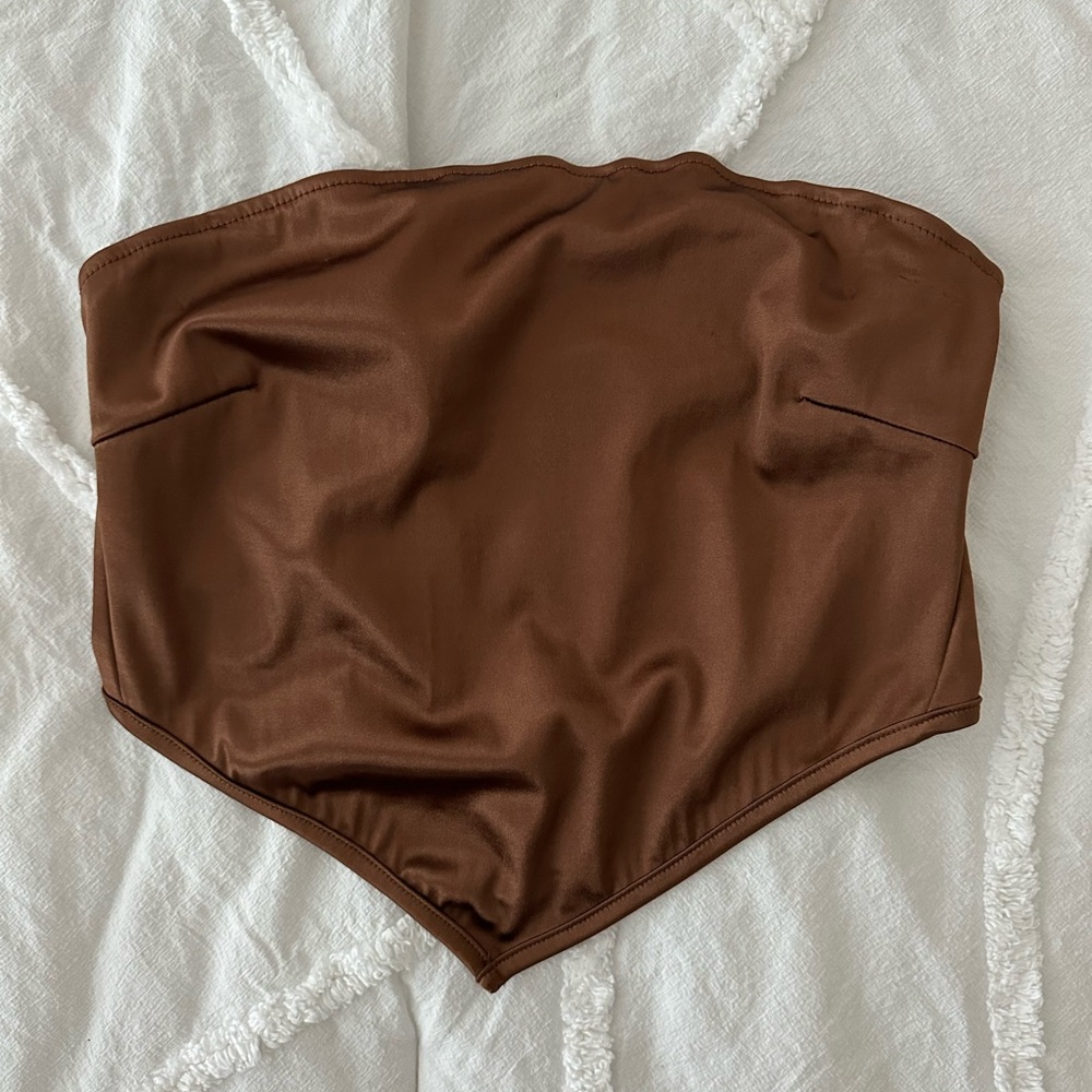 SHEIN Satin Tube top